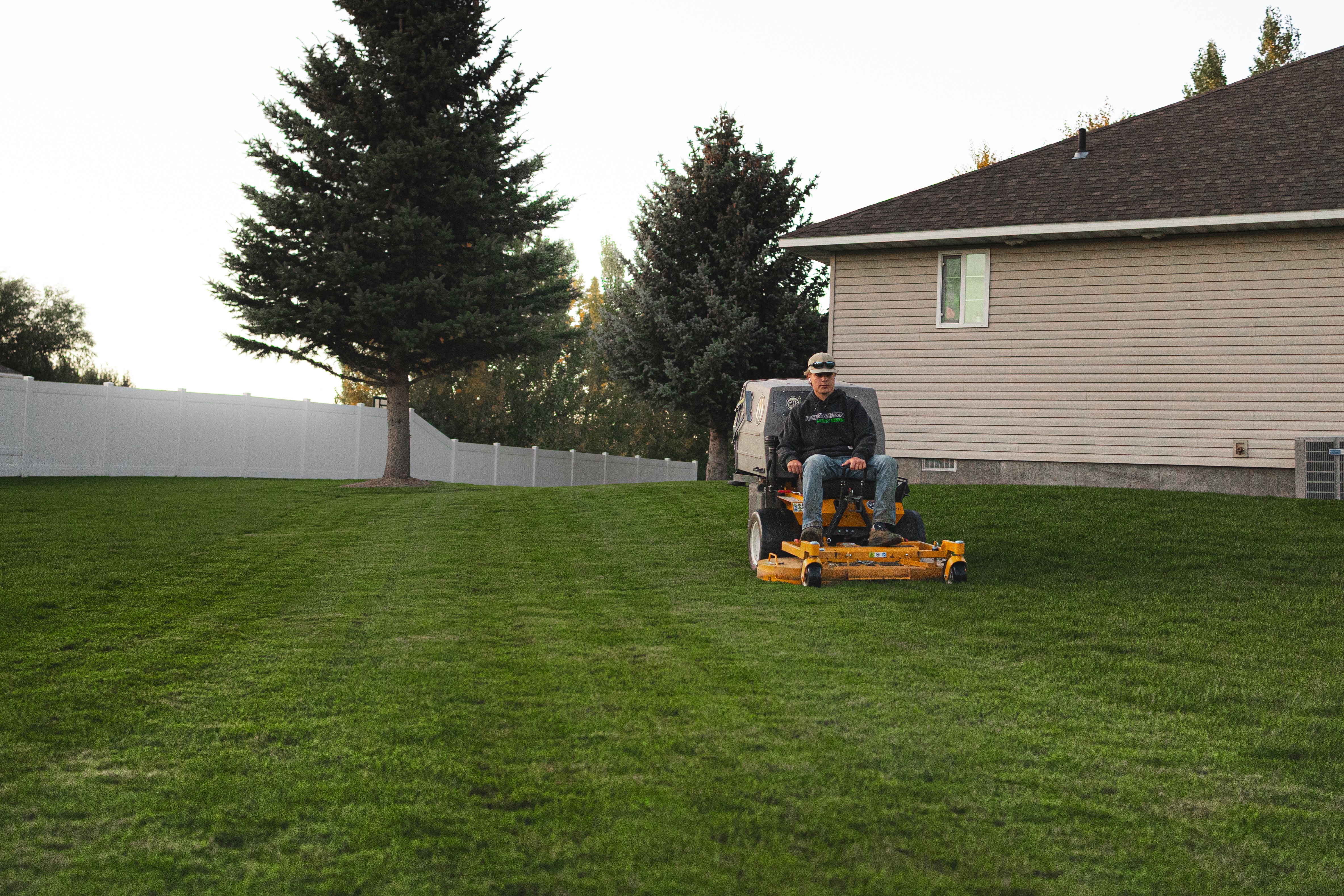 Professional mowing service